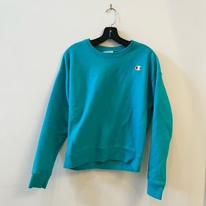 Champion Turquoise Crewneck